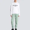 Printed Balmain Paris hoodie