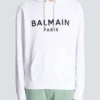 Printed Balmain Paris hoodie