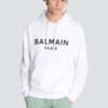 Printed Balmain Paris hoodie