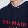 Printed Balmain Paris hoodie