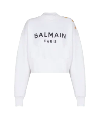 Printed Balmain Paris sweatshirt