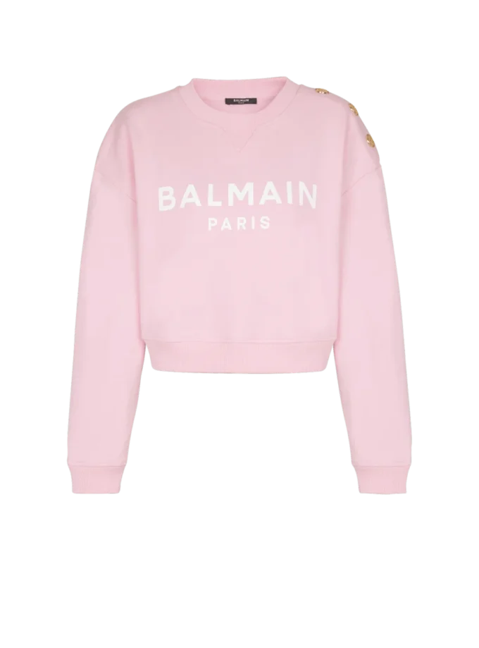 Printed Balmain Paris sweatshirt Printed Balmain Paris sweatshirt