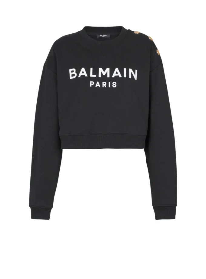 Printed Balmain Paris sweatshirt Printed Balmain Paris sweatshirt