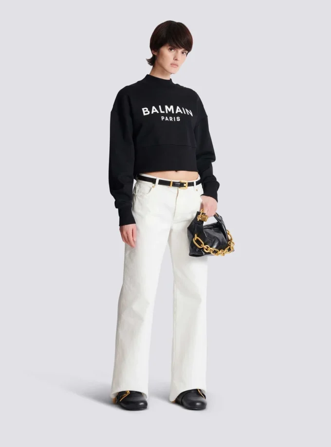 Printed Balmain Paris sweatshirt Printed Balmain Paris sweatshirt