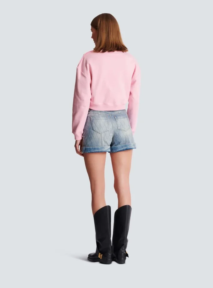 Printed Balmain Paris sweatshirt Printed Balmain Paris sweatshirt