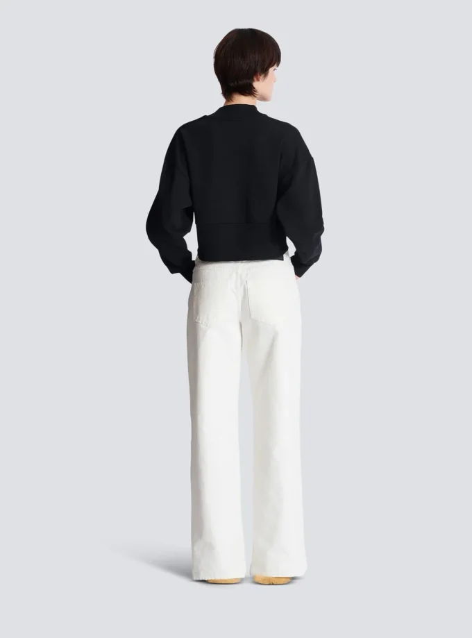 Printed Balmain Paris sweatshirt Printed Balmain Paris sweatshirt