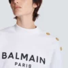 Printed Balmain Paris sweatshirt Printed Balmain Paris sweatshirt