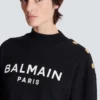 Printed Balmain Paris sweatshirt Printed Balmain Paris sweatshirt