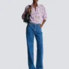 Printed cotton poplin shirt Printed cotton poplin shirt