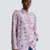 Printed cotton poplin shirt Printed cotton poplin shirt
