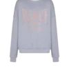 Printed cotton sweatshirt