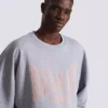 Printed cotton sweatshirt