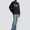 Printed cotton sweatshirt