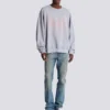 Printed cotton sweatshirt