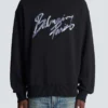 Printed cotton sweatshirt