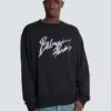 Printed cotton sweatshirt