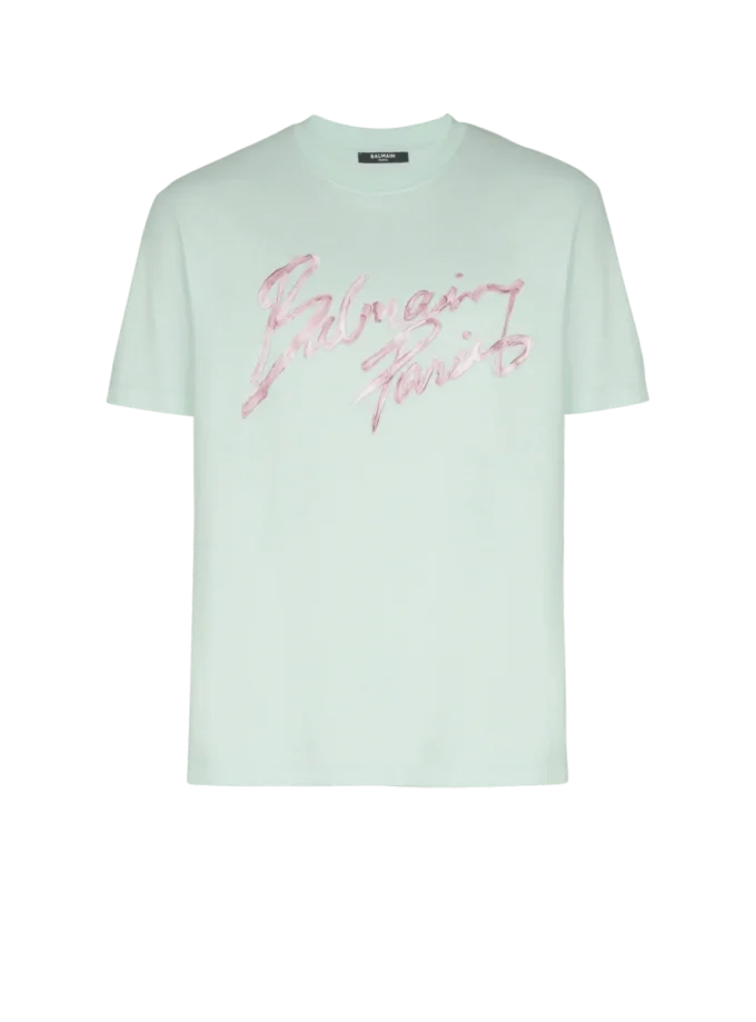 Printed cotton T-shirt