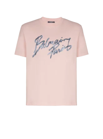 Printed cotton T-shirt