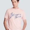 Printed cotton T-shirt