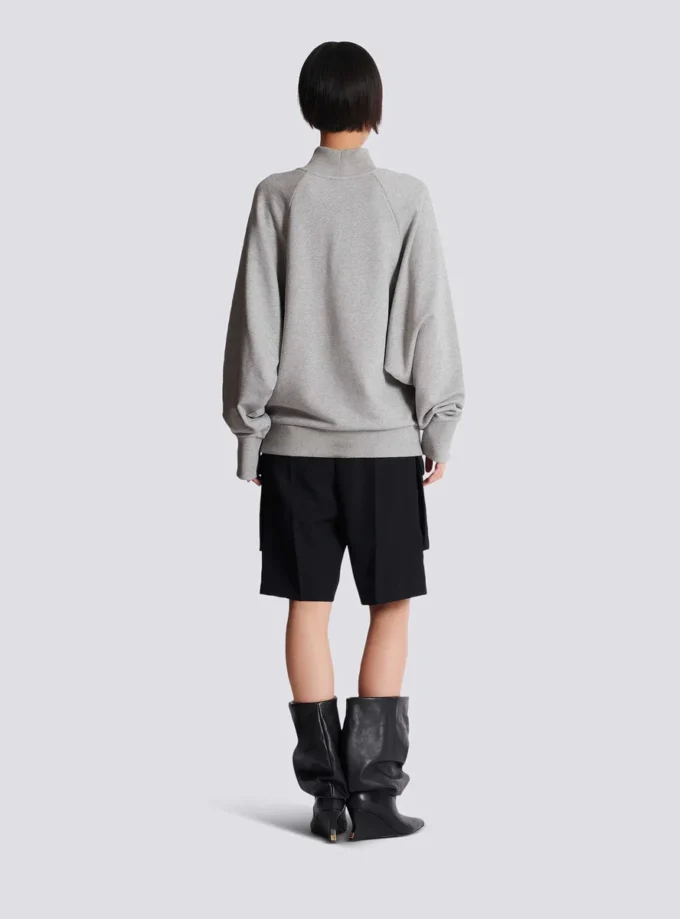 Printed fleece sweatshirt Printed fleece sweatshirt
