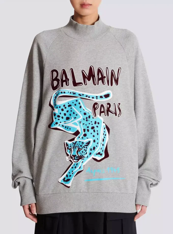 Printed fleece sweatshirt Printed fleece sweatshirt