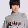 Printed fleece sweatshirt Printed fleece sweatshirt