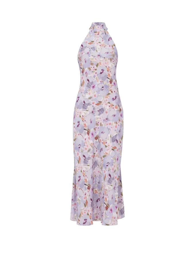 Printed Poppy Flower dress