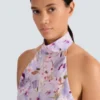 Printed Poppy Flower dress