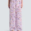 Printed Poppy Flower trousers