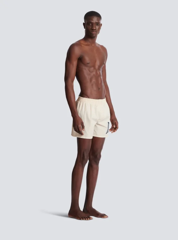 Printed swim shorts