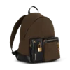 Pulse calfskin and nylon backpack