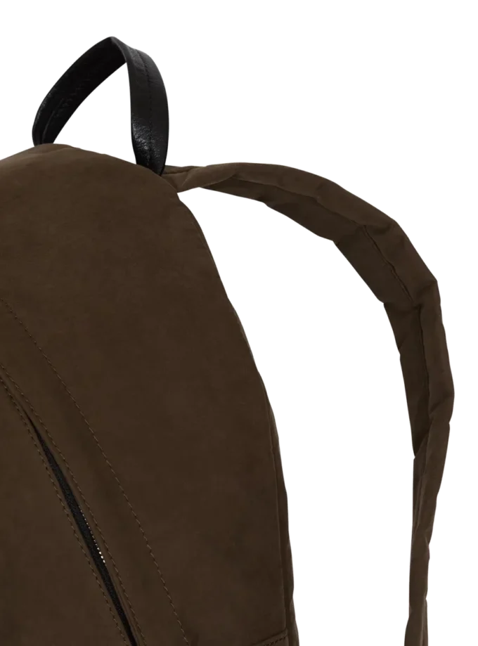 Pulse calfskin and nylon backpack
