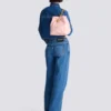Pulse calfskin leather backpack