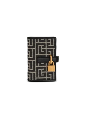 Pulse Holder monogram jacquard card holder