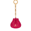 Pulse leather key ring