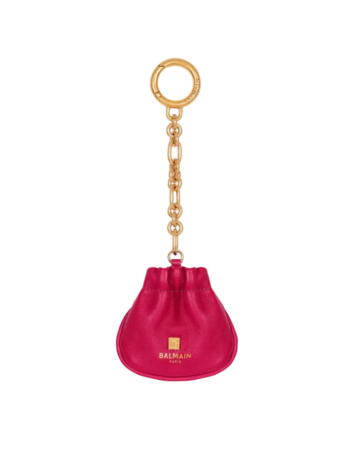 Pulse leather key ring