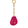 Pulse leather key ring