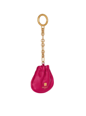 Pulse leather key ring