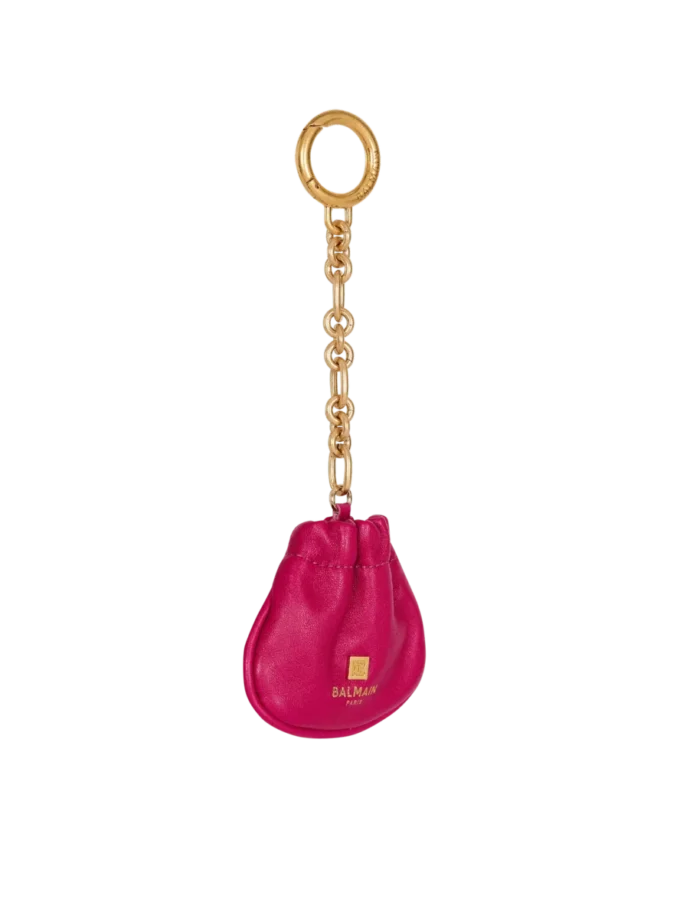 Pulse leather key ring