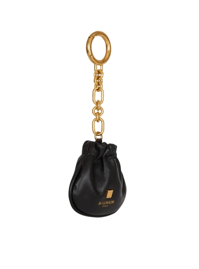 Pulse leather key ring