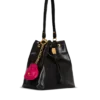 Pulse leather key ring