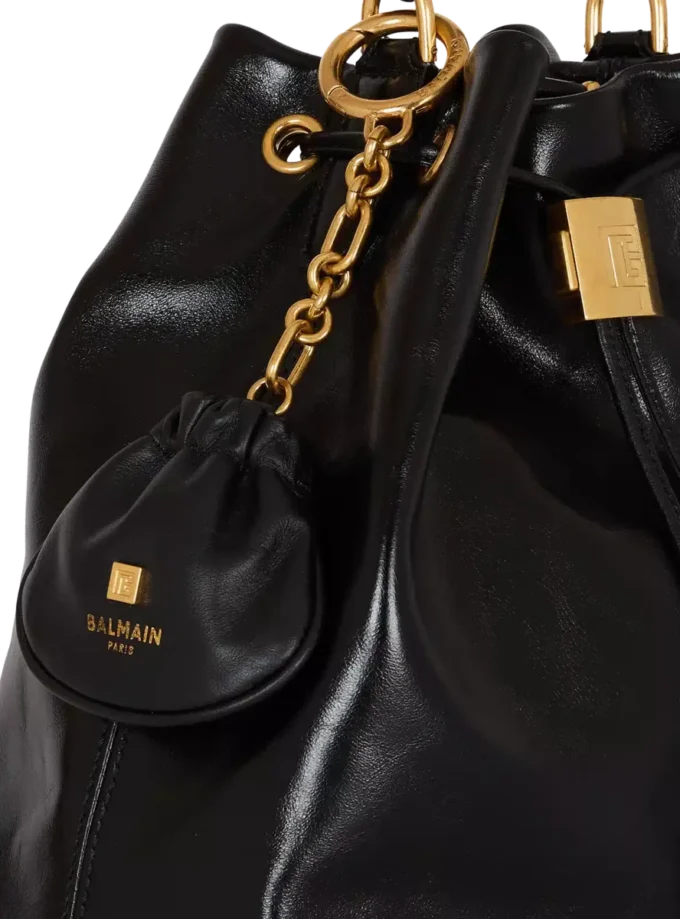 Pulse leather key ring