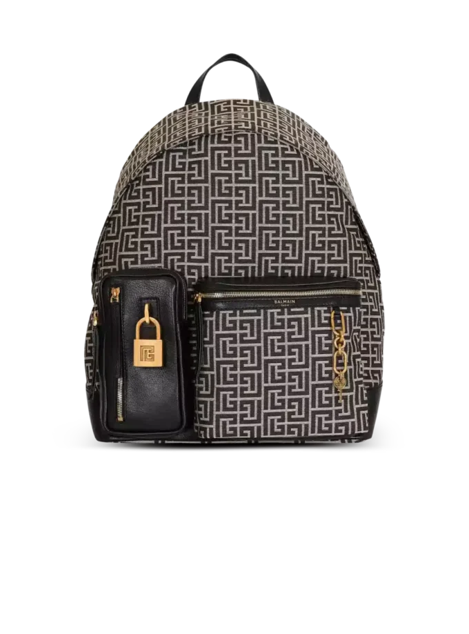 Pulse monogram jacquard backpack Pulse monogram jacquard backpack