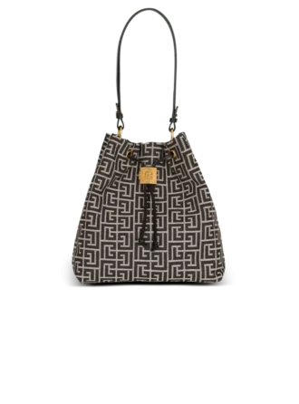 Pulse monogram jacquard backpack