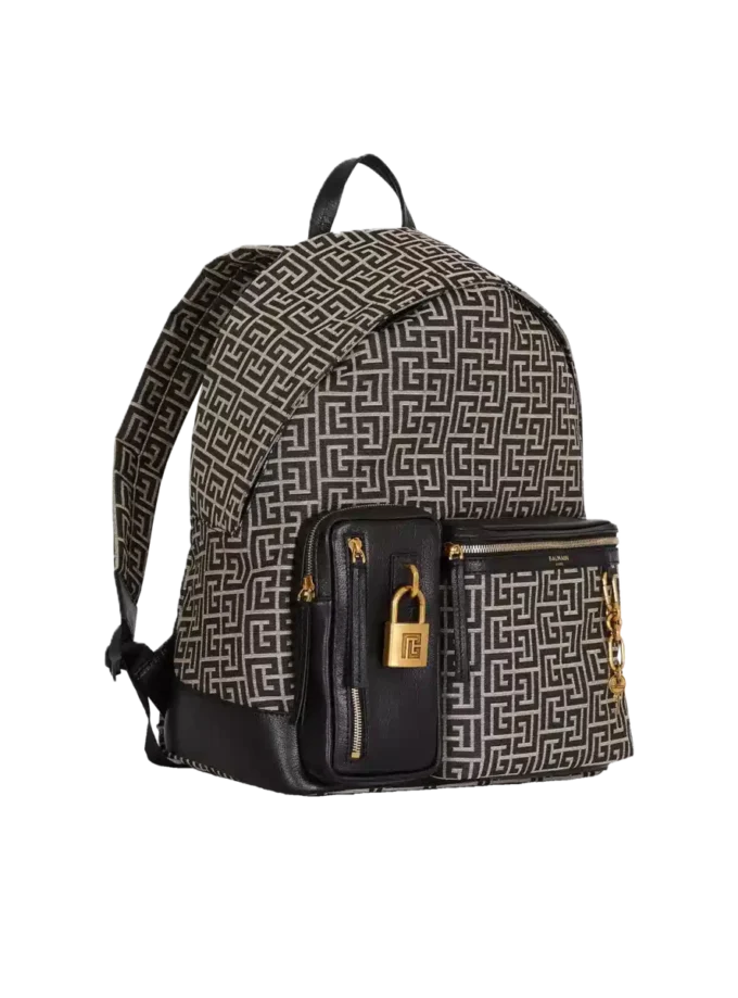 Pulse monogram jacquard backpack Pulse monogram jacquard backpack