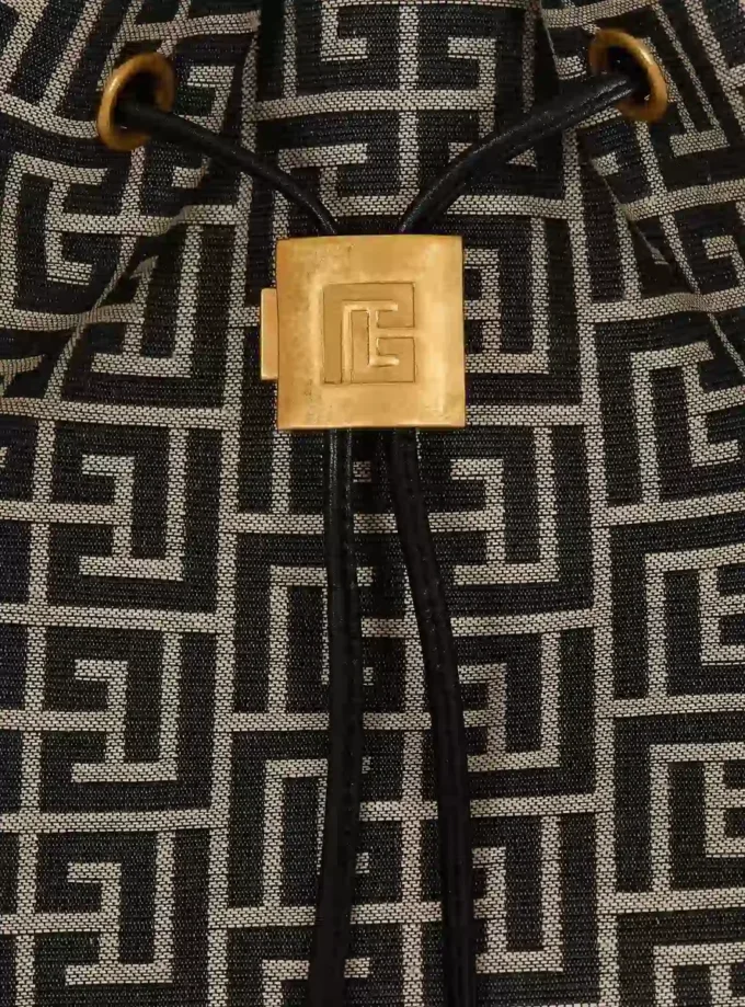 Pulse monogram jacquard backpack Pulse monogram jacquard backpack