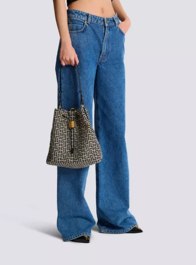 Pulse monogram jacquard backpack Pulse monogram jacquard backpack