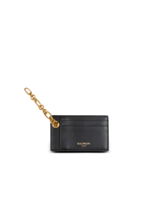 Pulse monogram jacquard card holder