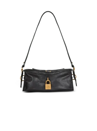 Pulse shoulder bag in calfskin leather