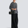 Pulse shoulder bag in calfskin leather Pulse shoulder bag in calfskin leather